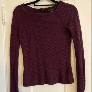 Women's American Eagle Outfitters Maroon Sweater in Size XS